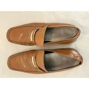 GUCCI Men\'s Brown Florence Leather dress shoes loafers Italy. Size: 13 Gucci | Shoes | Gucci Mens Brown Florence Leather Dress  main image 4